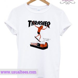 Thrasher Skate Who Cares Tshirt