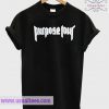 Purpose Tour Black T Shirt