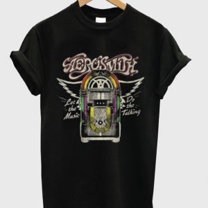 Aerosmith Let The Music Jukebox T Shirt