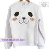 Cute Panda Face Sweatshirt