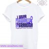 I Wear Periwinkle For My Grandpa T Shirt