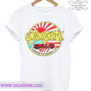 Aerosmith Boston To Budokan 1977 T-shirt