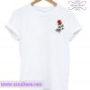 Selena gomez rose pocket T-shirt