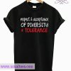 International Day For Tolerance Respect & Acceptance T shirt