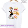 Yes I Am The Crazy Chicken Lady T shirt