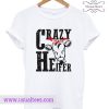 Crazy Heifer Plain and Distressed T shirt