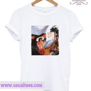 Woman in a hat T-Shirt