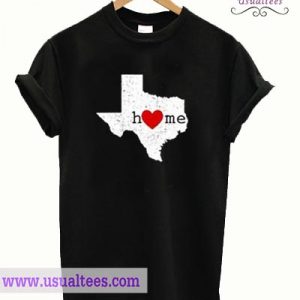 Texas Home Black T shirt
