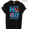 Black Widow Romanoff 1984 Classic Retro T-shirt
