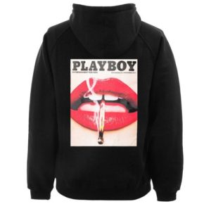 Playboy Magazine Cover Hoodie back ch