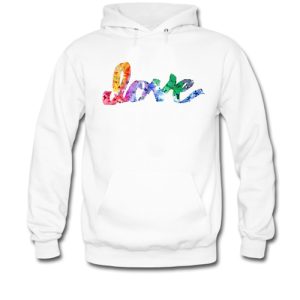 RAINBOW LOVE hoodie ch