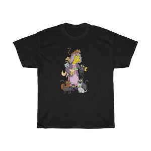 The Simpsons Crazy Cat Lady T-Shirt cho